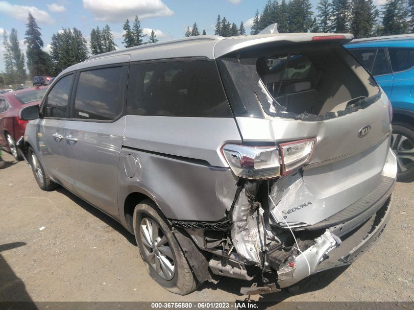 2016 KIA SEDONA LX - KNDMB5C14G6085543