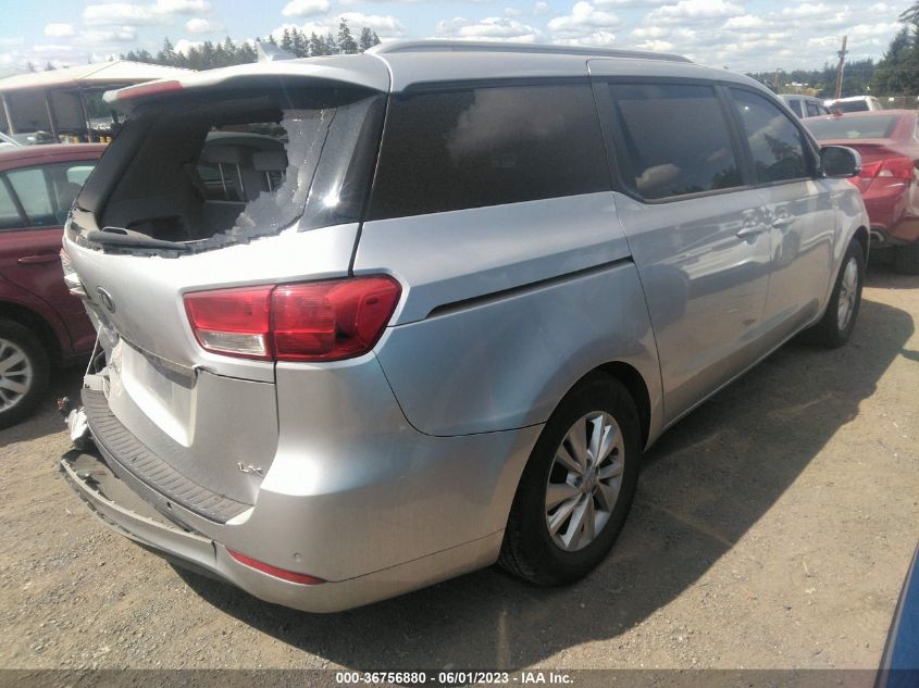2016 KIA SEDONA LX - KNDMB5C14G6085543
