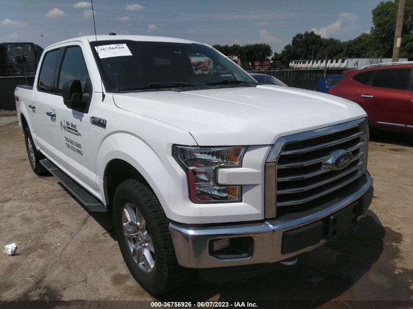 2016 FORD F-150 XLT/XL/LARIAT/PLATINUM - 1FTEW1EF7GKF04244