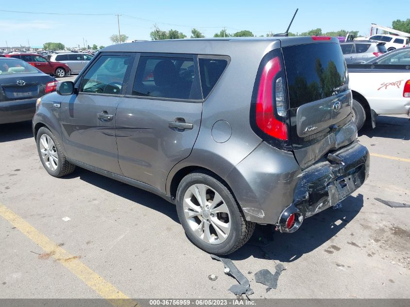 2016 KIA SOUL + - KNDJP3A54G7274010