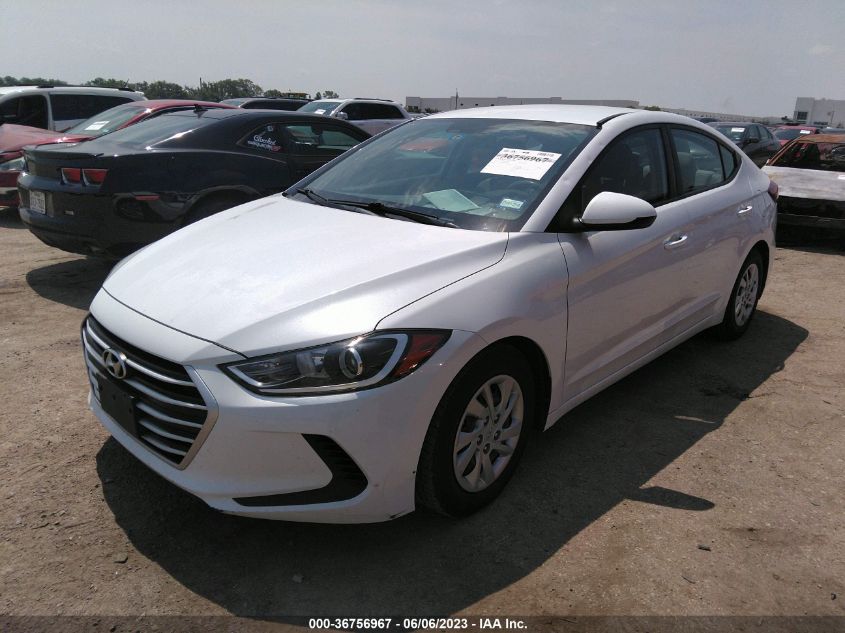 2017 HYUNDAI ELANTRA SE - 5NPD74LF1HH212182