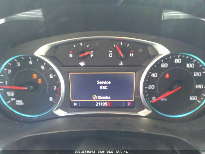 2021 CHEVROLET TRAVERSE LT CLOTH - 1GNERGKW1MJ221457