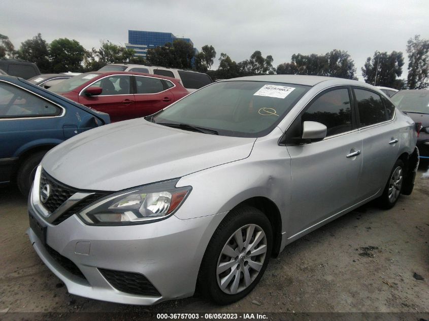 2016 NISSAN SENTRA S - 3N1AB7AP7GY314623