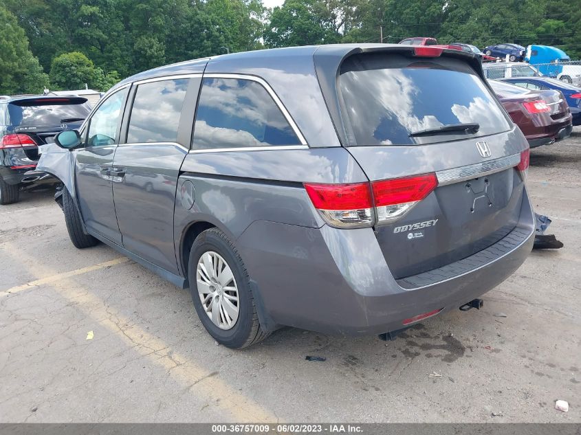 2015 HONDA ODYSSEY LX - 5FNRL5H21FB029048