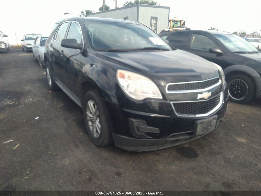 2013 CHEVROLET EQUINOX LS - 2GNALBEK4D6258978