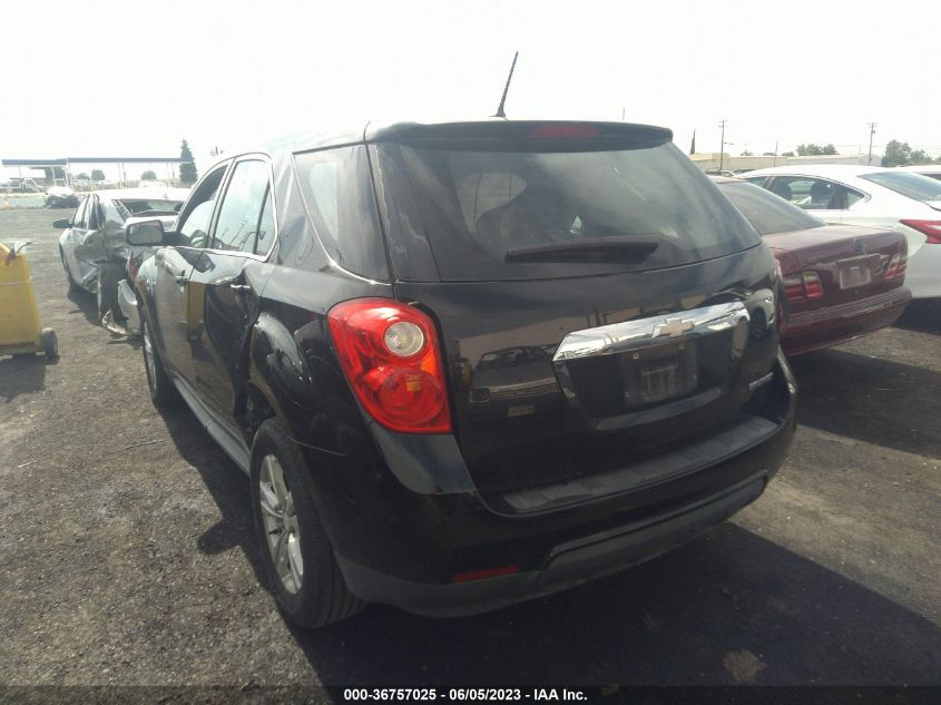 2013 CHEVROLET EQUINOX LS - 2GNALBEK4D6258978