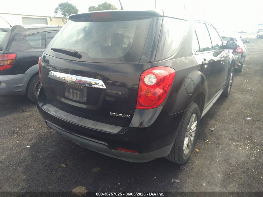 2013 CHEVROLET EQUINOX LS - 2GNALBEK4D6258978