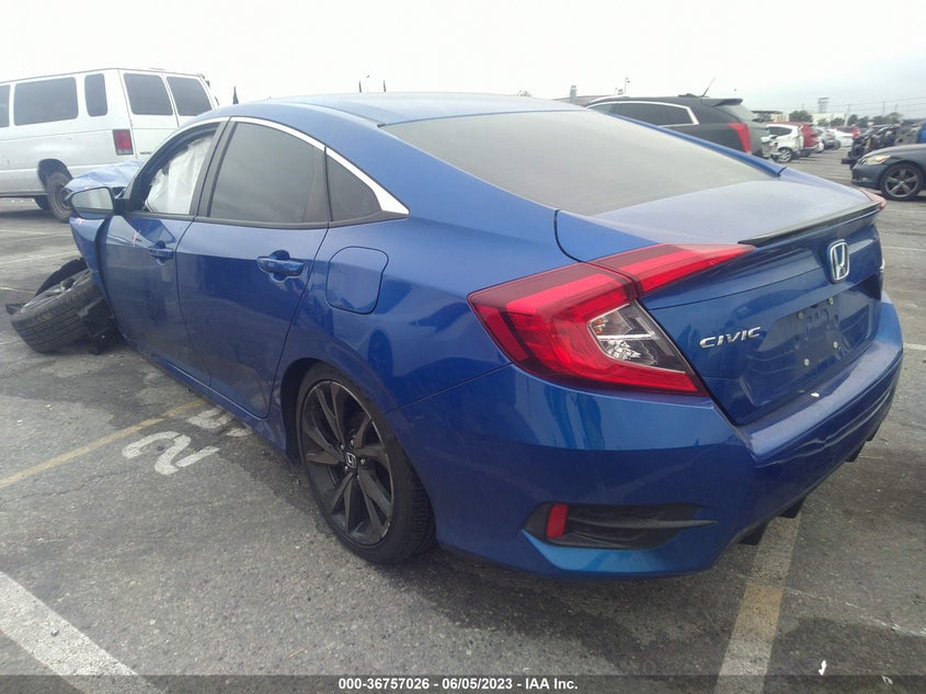 VIN 2HGFC2F87LH569908 2020 HONDA CIVIC SEDAN SPORT