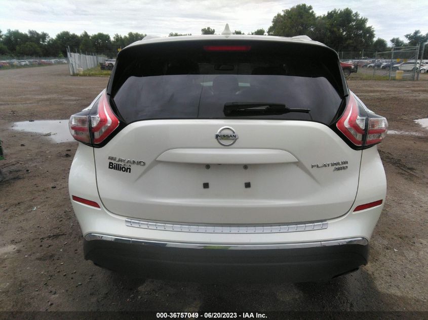 2018 NISSAN MURANO PLATINUM - 5N1AZ2MHXJN184756