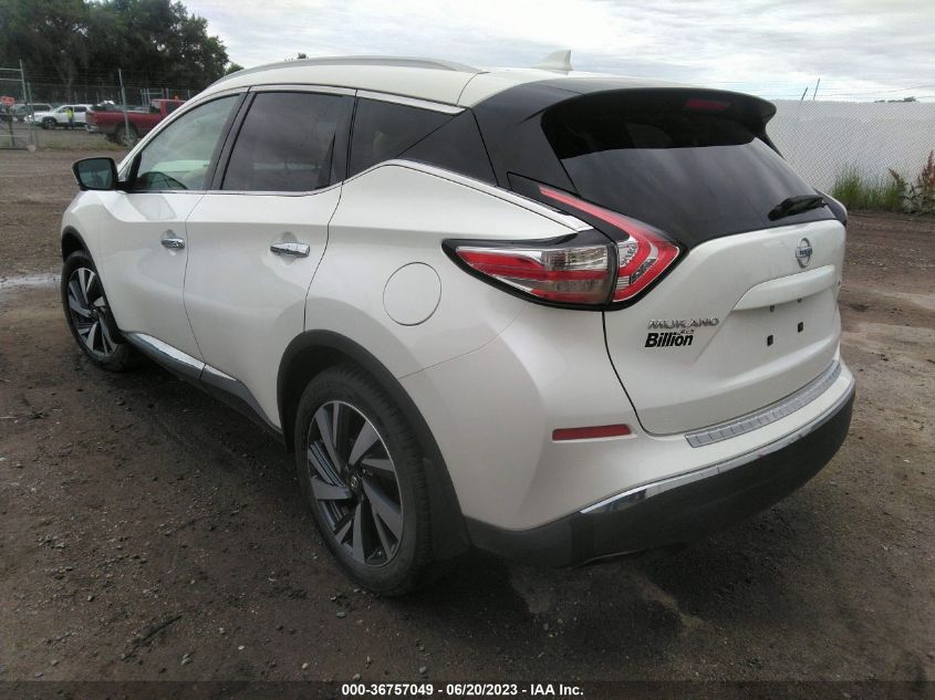 2018 NISSAN MURANO PLATINUM - 5N1AZ2MHXJN184756