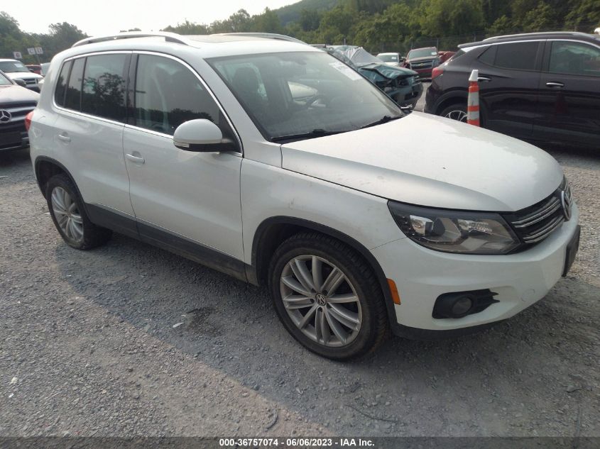 2016 VOLKSWAGEN TIGUAN SE - WVGBV7AXXGW579547