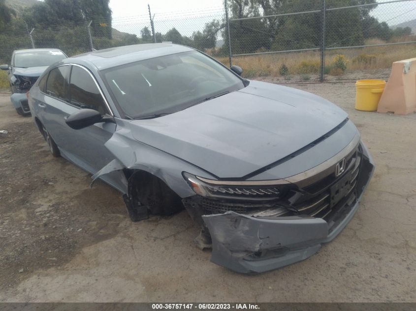 2021 HONDA ACCORD SEDAN SPORT - 1HGCV2F3XMA031124