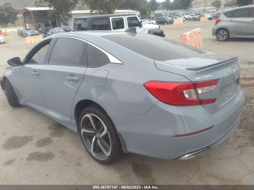 2021 HONDA ACCORD SEDAN SPORT - 1HGCV2F3XMA031124