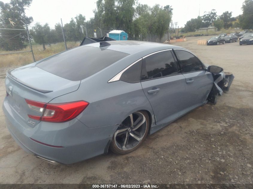 2021 HONDA ACCORD SEDAN SPORT - 1HGCV2F3XMA031124