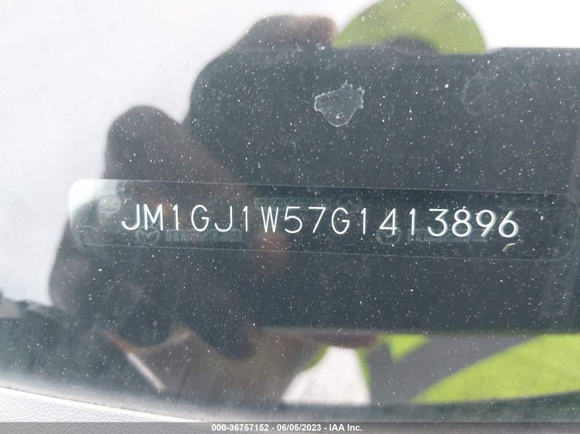 2016 MAZDA MAZDA6 I GRAND TOURING - JM1GJ1W57G1413896