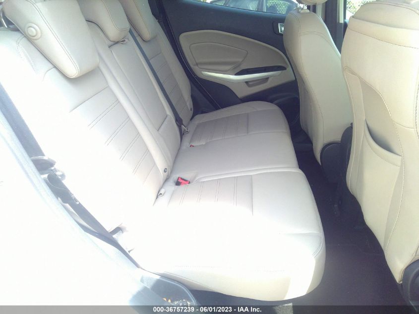 2018 FORD ECOSPORT TITANIUM - MAJ6P1WL2JC208769