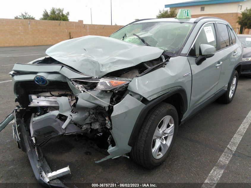 2019 TOYOTA RAV4 HYBRID XLE - JTMRWRFV0KD010634