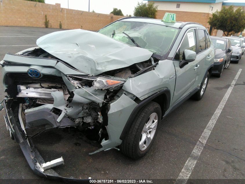2019 TOYOTA RAV4 HYBRID XLE - JTMRWRFV0KD010634