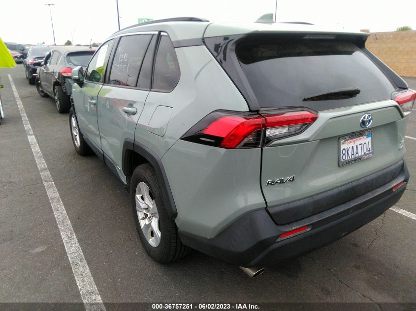 2019 TOYOTA RAV4 HYBRID XLE - JTMRWRFV0KD010634
