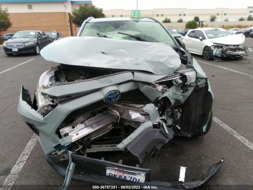 2019 TOYOTA RAV4 HYBRID XLE - JTMRWRFV0KD010634