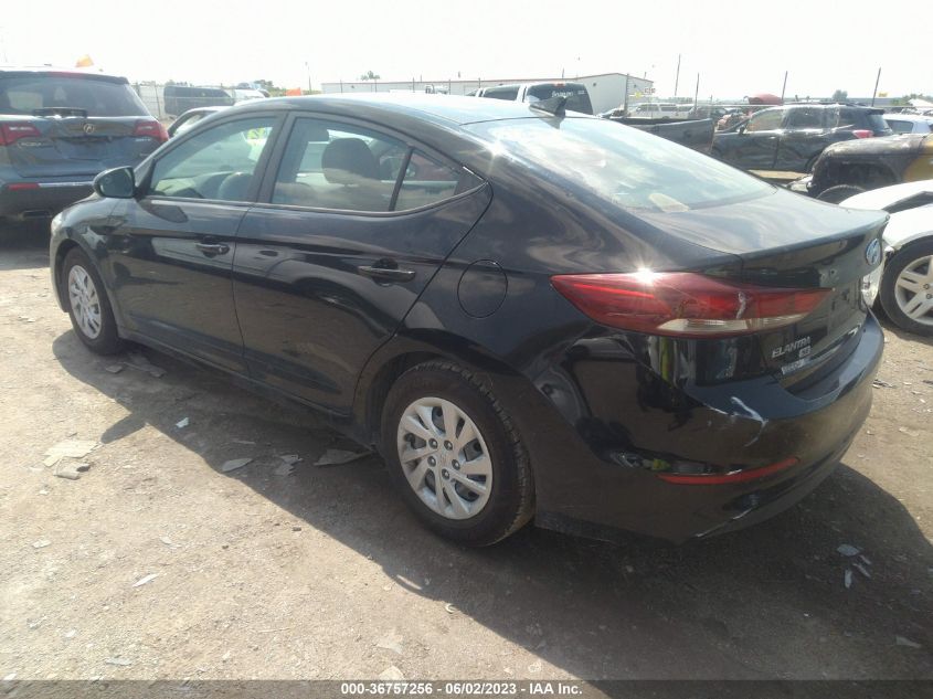 2017 HYUNDAI ELANTRA SE - KMHD74LF9HU357911