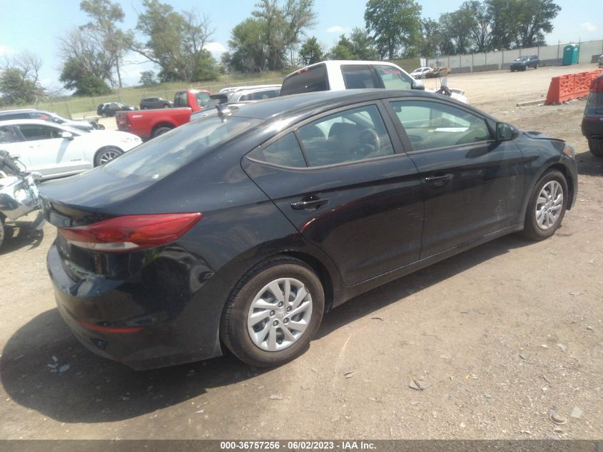 2017 HYUNDAI ELANTRA SE - KMHD74LF9HU357911