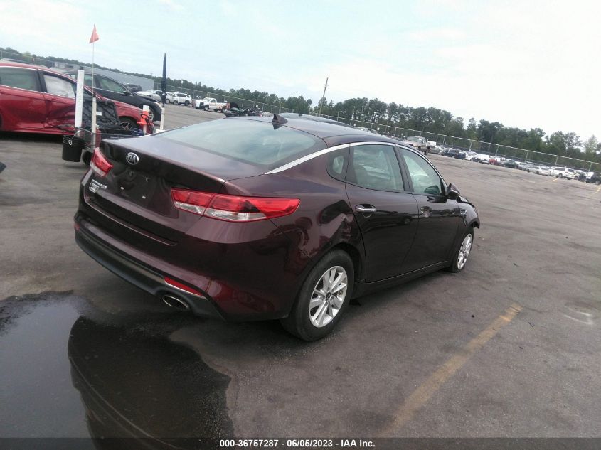 2016 KIA OPTIMA LX - 5XXGT4L39GG084802