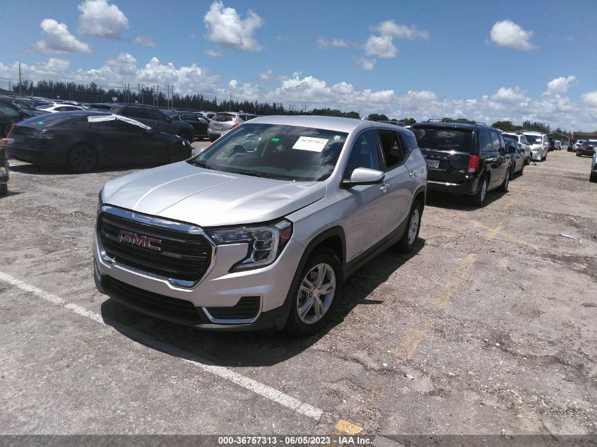 2022 GMC TERRAIN SLE - 3GKALMEV2NL138340