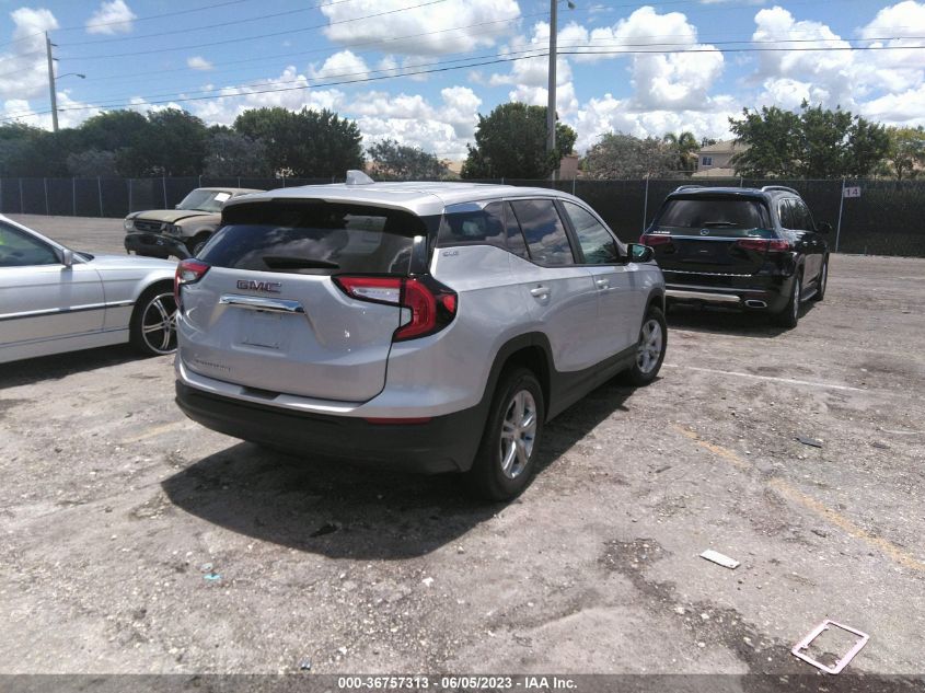 2022 GMC TERRAIN SLE - 3GKALMEV2NL138340