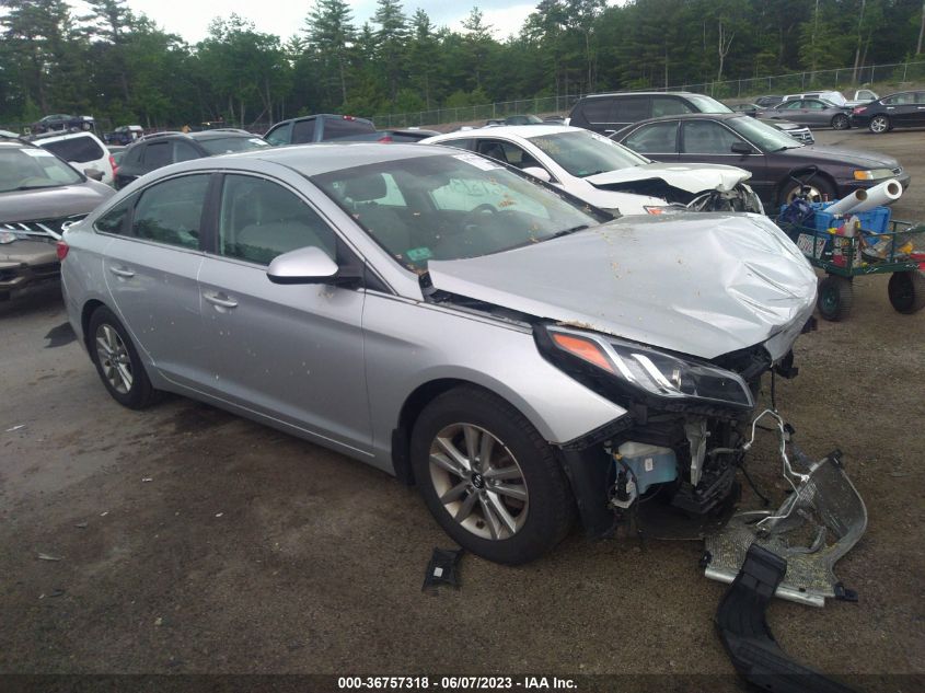 2015 HYUNDAI SONATA 2.4L SE - 5NPE24AF5FH219073