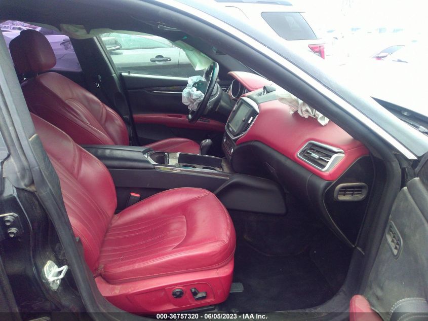 2014 MASERATI GHIBLI S Q4 ZAM57RTAXE1126132