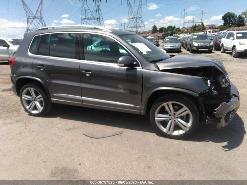 2016 VOLKSWAGEN TIGUAN R-LINE - WVGAV7AX6GW613298