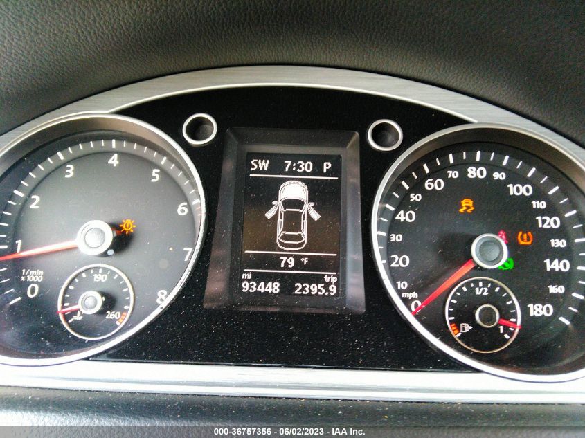 2013 VOLKSWAGEN CC SPORT - WVWBP7AN4DE562161
