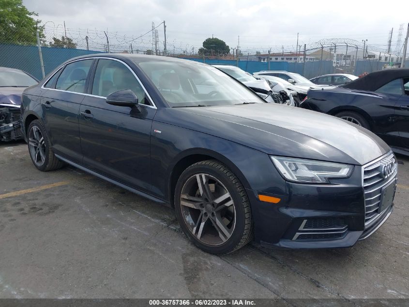 2018 AUDI A4 PREMIUM PLUS - WAULMAF46JA119939