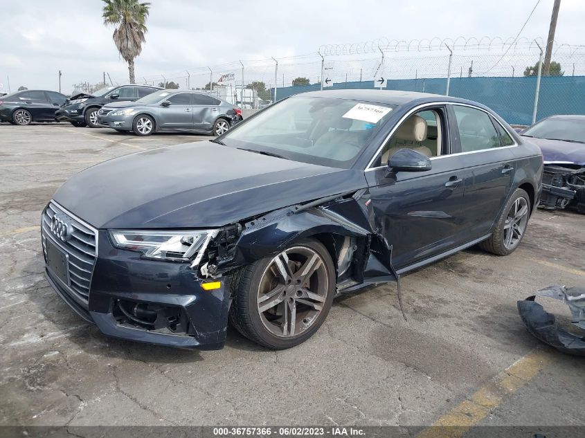 2018 AUDI A4 PREMIUM PLUS - WAULMAF46JA119939