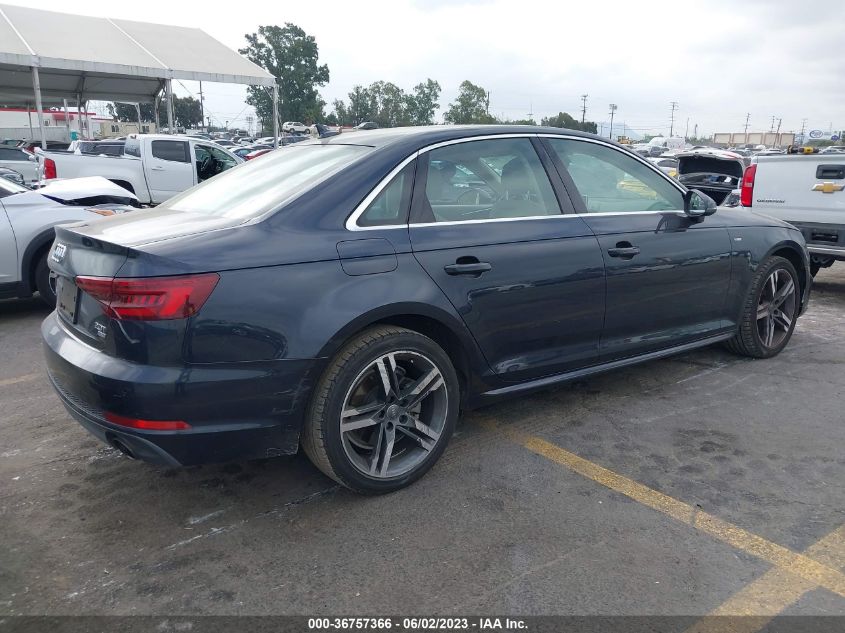 2018 AUDI A4 PREMIUM PLUS - WAULMAF46JA119939