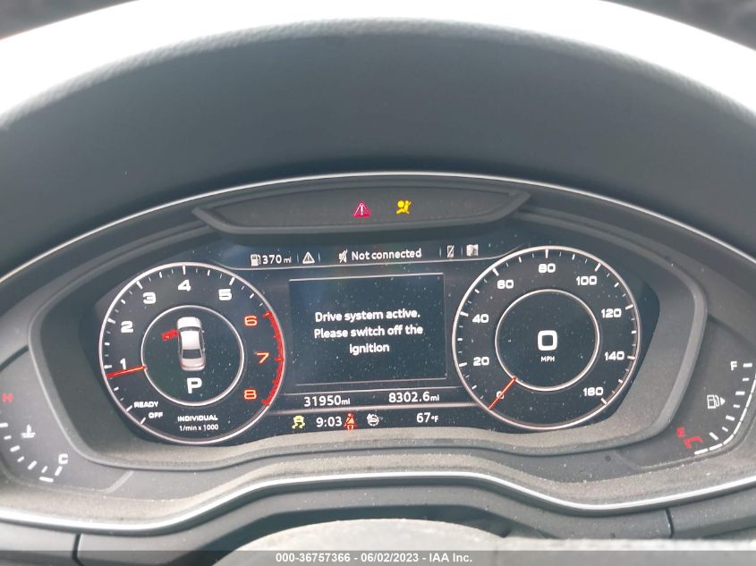 2018 AUDI A4 PREMIUM PLUS - WAULMAF46JA119939