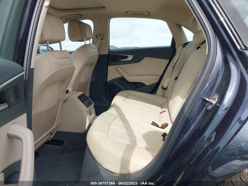 2018 AUDI A4 PREMIUM PLUS - WAULMAF46JA119939