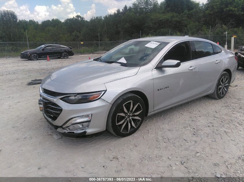 2020 CHEVROLET MALIBU RS - 1G1ZG5STXLF130935