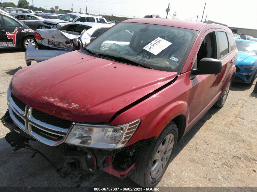 2020 DODGE JOURNEY SE VALUE - 3C4PDCAB1LT237219