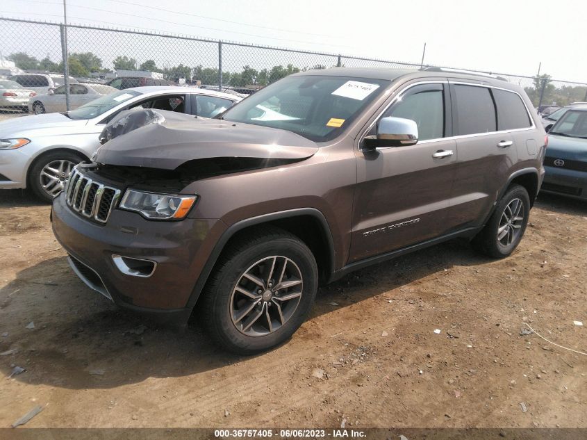2017 JEEP GRAND CHEROKEE LIMITED - 1C4RJFBG7HC911535