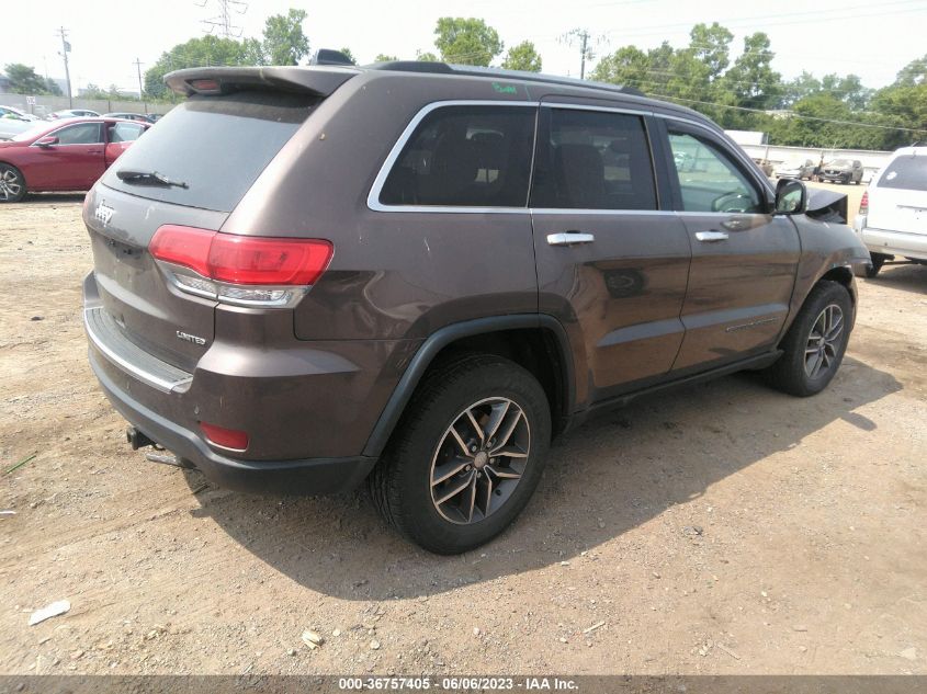 2017 JEEP GRAND CHEROKEE LIMITED - 1C4RJFBG7HC911535