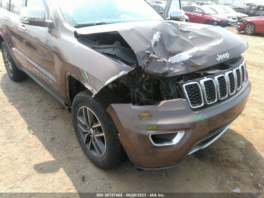 2017 JEEP GRAND CHEROKEE LIMITED - 1C4RJFBG7HC911535