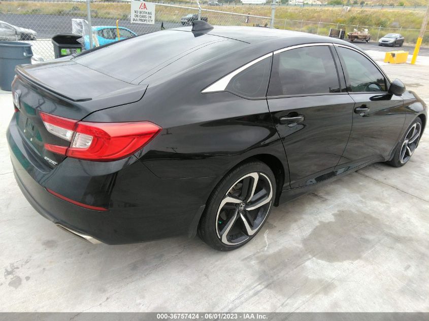 2019 HONDA ACCORD SEDAN SPORT 1.5T - 1HGCV1F38KA143444