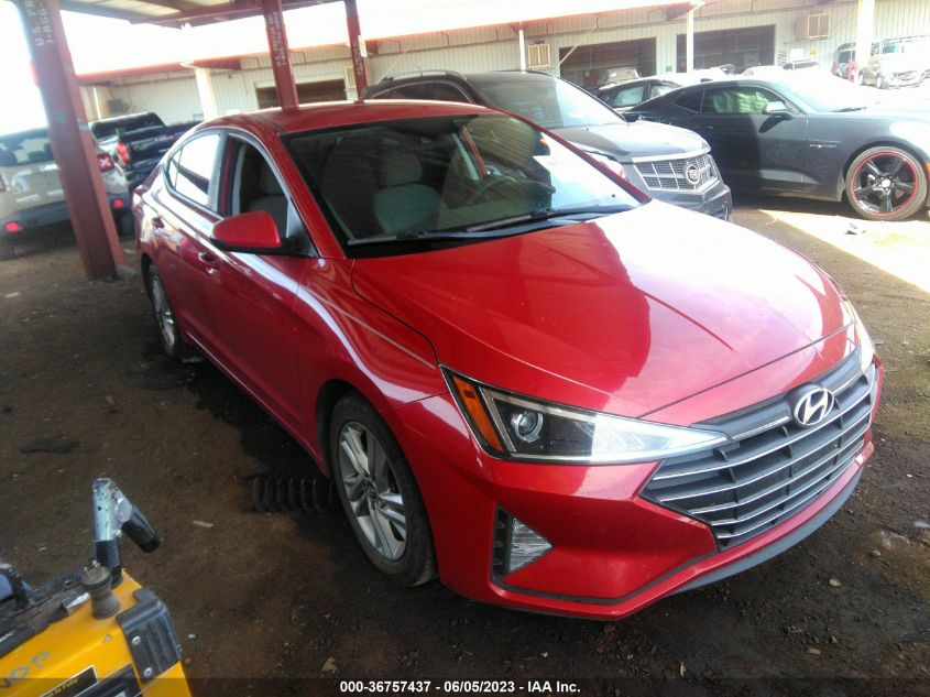 2019 HYUNDAI ELANTRA SEL/VALUE/LIMITED - 5NPD84LF9KH406544