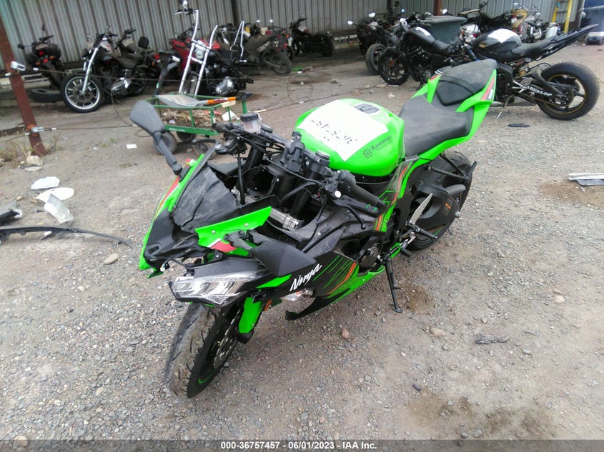 VIN JKBZXJH19PA017914 2023 KAWASAKI ZX636 K