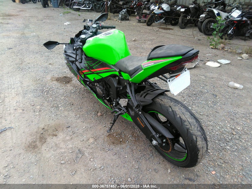 VIN JKBZXJH19PA017914 2023 KAWASAKI ZX636 K