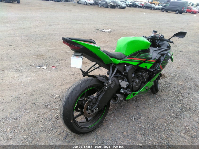 VIN JKBZXJH19PA017914 2023 KAWASAKI ZX636 K