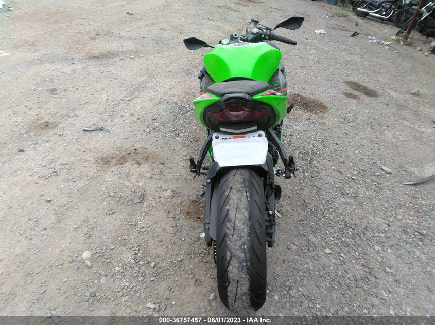 VIN JKBZXJH19PA017914 2023 KAWASAKI ZX636 K
