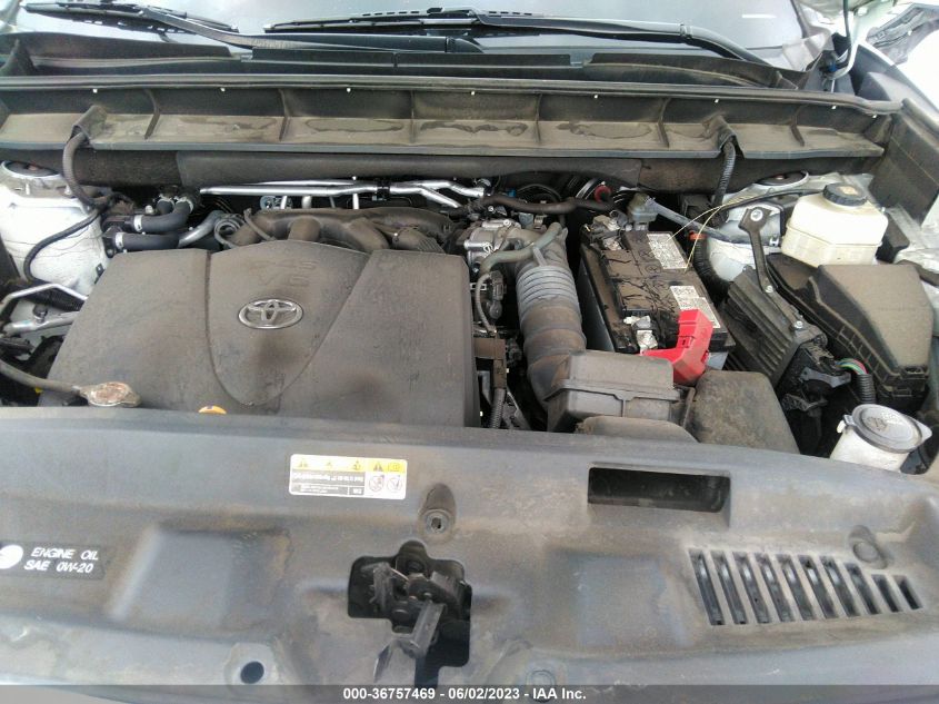 2021 TOYOTA HIGHLANDER XLE - 5TDHZRAH5MS036206